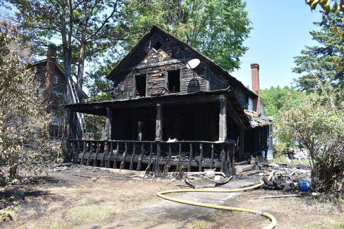 Fire destroys AuSable Forks home News, Sports, Jobs Lake Placid News